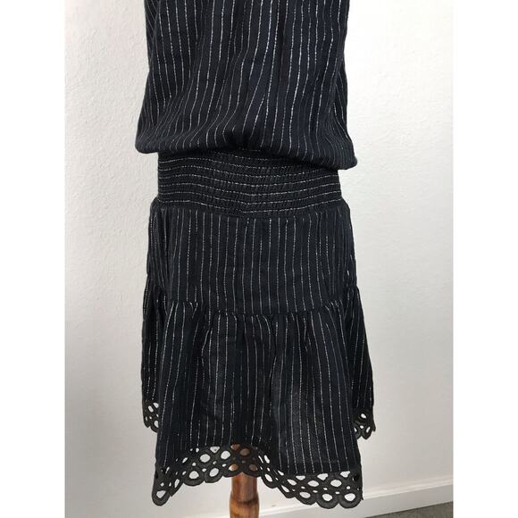 Corey Lynn Calter Halter Dress Striped Mini - Picture 7 of 10